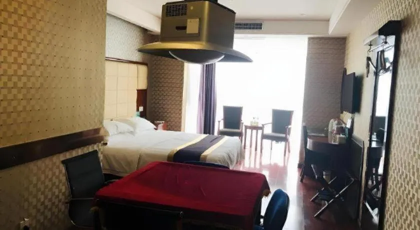 Bed in GreenTree Inn Fuyang Yijing International North Business