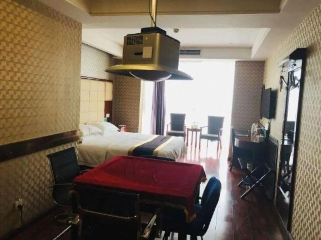 Bed in GreenTree Inn Fuyang Yijing International North Business