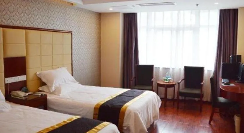 Bed in GreenTree Inn Fuyang Yijing International North Business