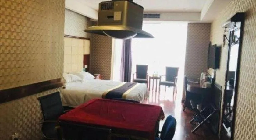 Bed in GreenTree Inn Fuyang Yijing International North Business