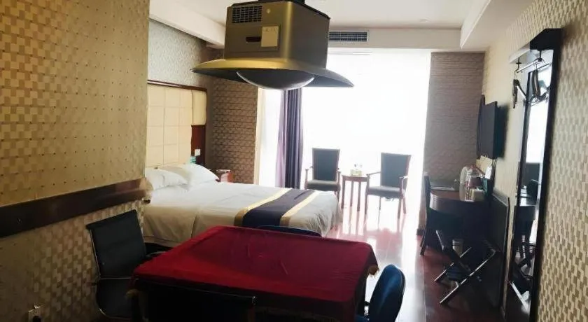Bed in GreenTree Inn Fuyang Yijing International North Business