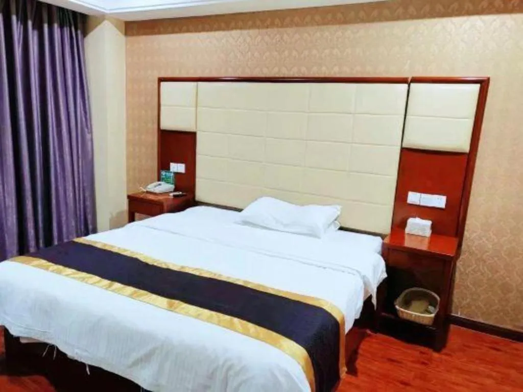 Bed in GreenTree Inn Fuyang Yijing International North Business