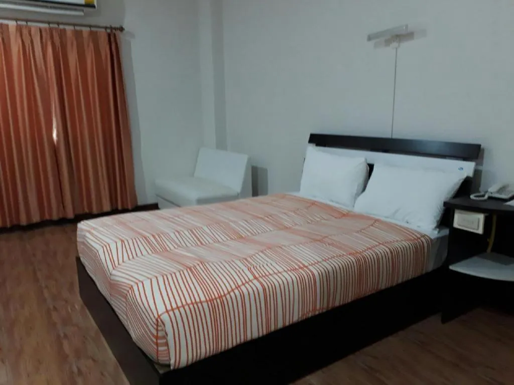 Bed in VC Phayao Hotel