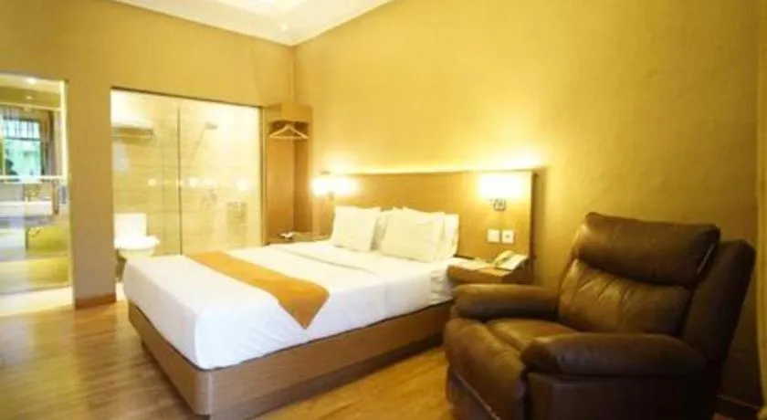 Bed in Hotel Pondok Asri Boyolali