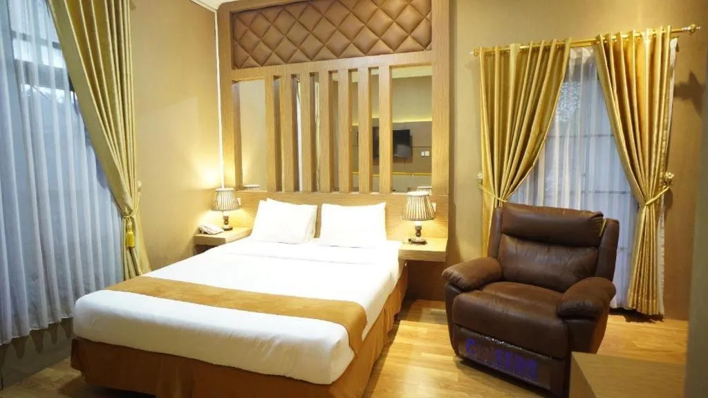 Bed in Hotel Pondok Asri Boyolali