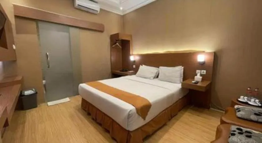 Bed in Hotel Pondok Asri Boyolali