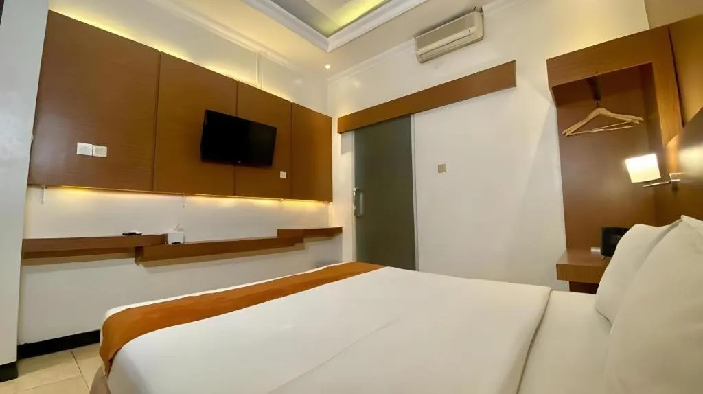 Bed in Hotel Pondok Asri Boyolali