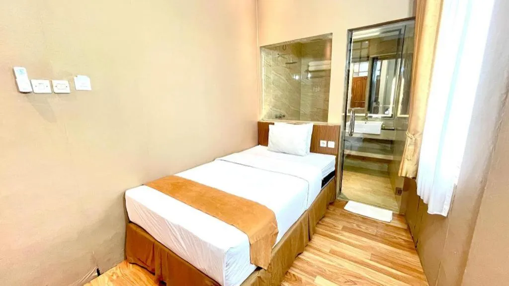 Bed in Hotel Pondok Asri Boyolali