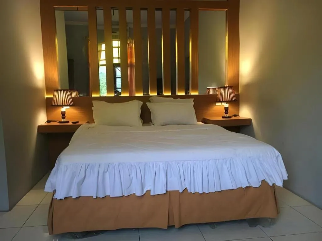 Bed in Hotel Pondok Asri Boyolali