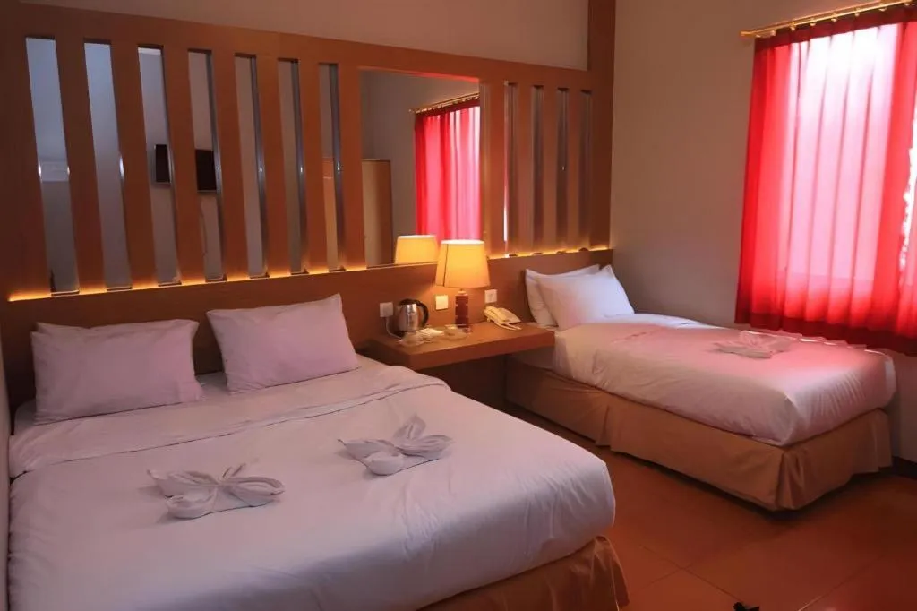 Bed in Hotel Pondok Asri Boyolali