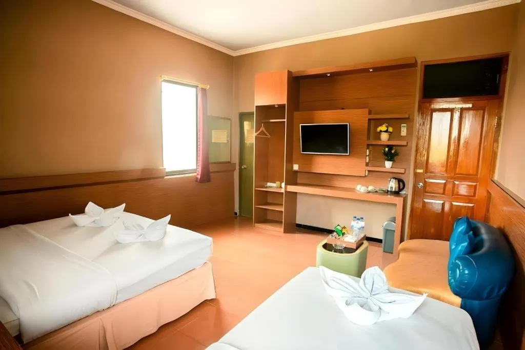 Bed in Hotel Pondok Asri Boyolali