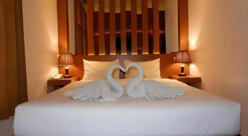 Bed in Hotel Pondok Asri Boyolali