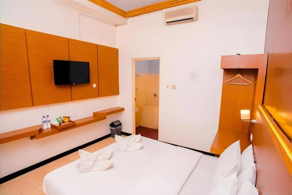 Bed in Hotel Pondok Asri Boyolali