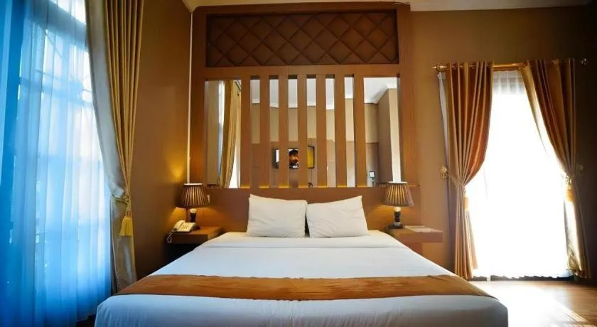 Bed in Hotel Pondok Asri Boyolali