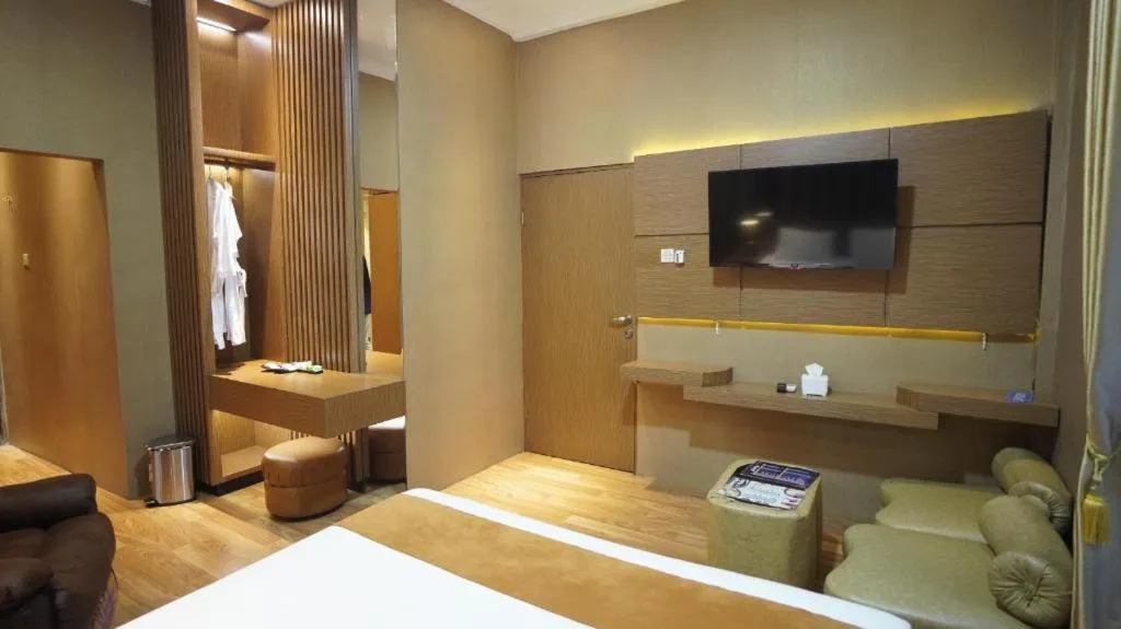 Bed in Hotel Pondok Asri Boyolali