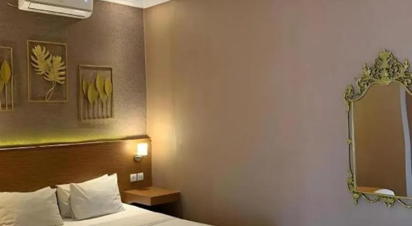 Bed in Hotel Pondok Asri Boyolali