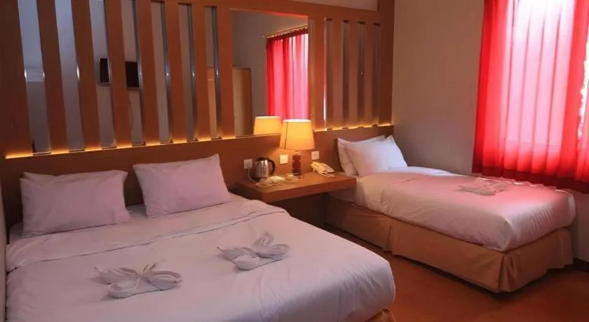 Bed in Hotel Pondok Asri Boyolali