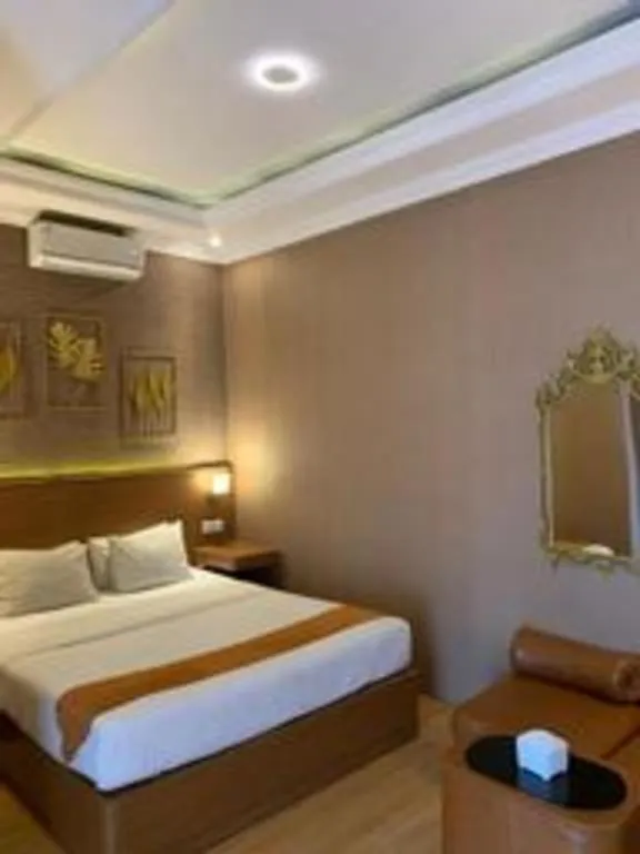 Bed in Hotel Pondok Asri Boyolali