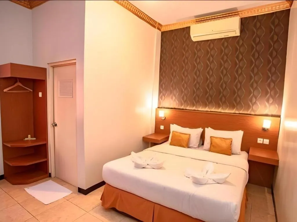Bed in Hotel Pondok Asri Boyolali