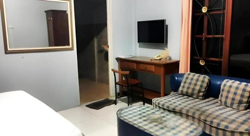 Bed in Hotel Pondok Asri Boyolali