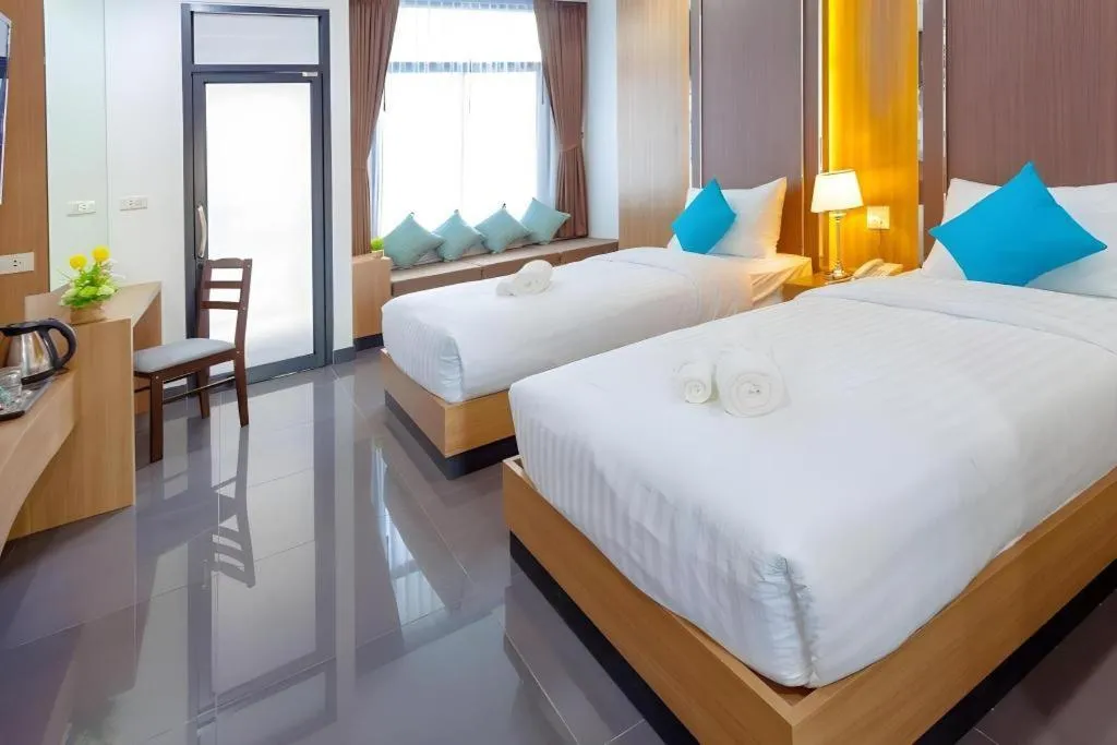 Bed in Thanburi Hotel