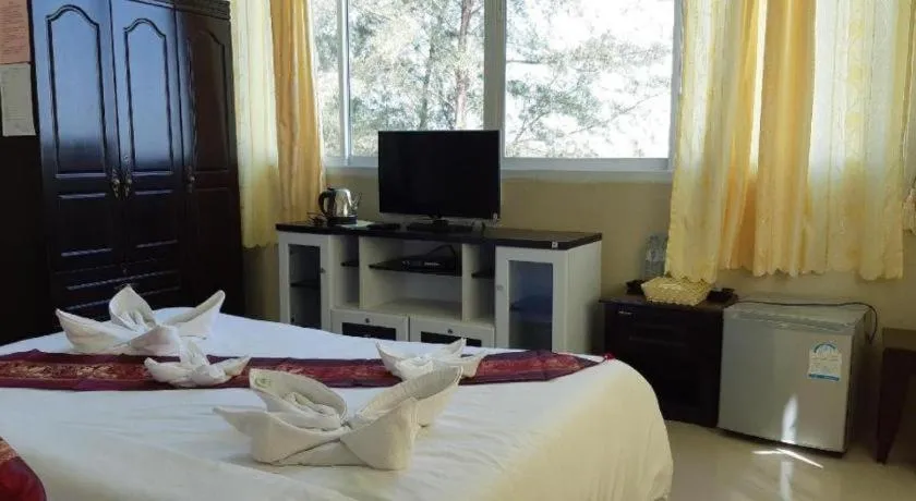 Bed in Hadthong Resort