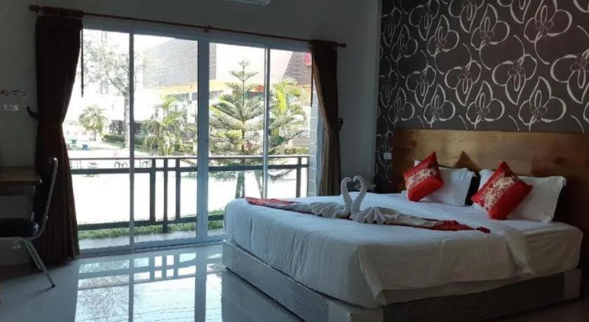 Bed in Hadthong Resort