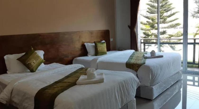 Bed in Hadthong Resort