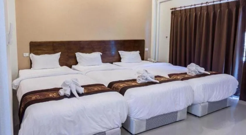 Bed in Hadthong Resort