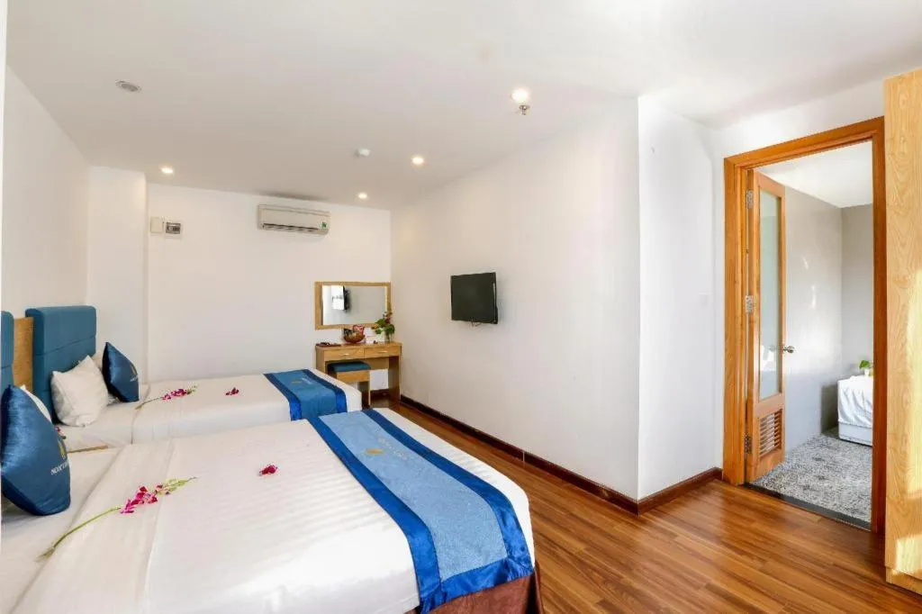 Bed in Ngoc Lan Hotel Da Nang