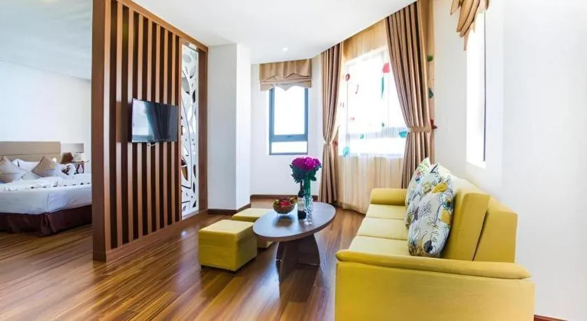 Bed in Ngoc Lan Hotel Da Nang