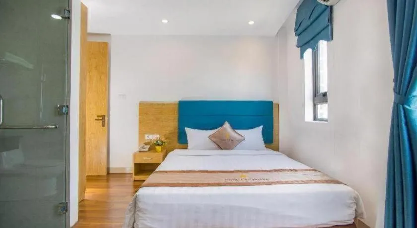 Bed in Ngoc Lan Hotel Da Nang