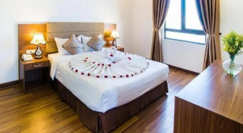 Bed in Ngoc Lan Hotel Da Nang