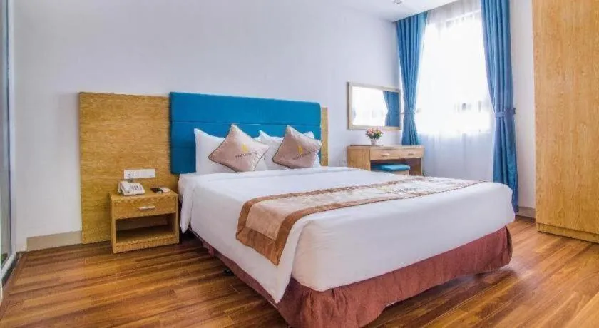 Bed in Ngoc Lan Hotel Da Nang