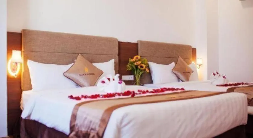 Bed in Ngoc Lan Hotel Da Nang
