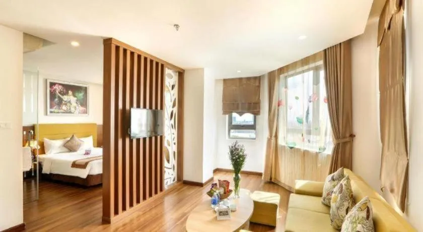 Bed in Ngoc Lan Hotel Da Nang