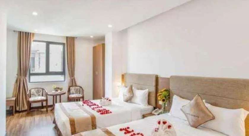 Bed in Ngoc Lan Hotel Da Nang