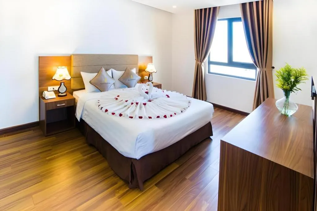 Bed in Ngoc Lan Hotel Da Nang