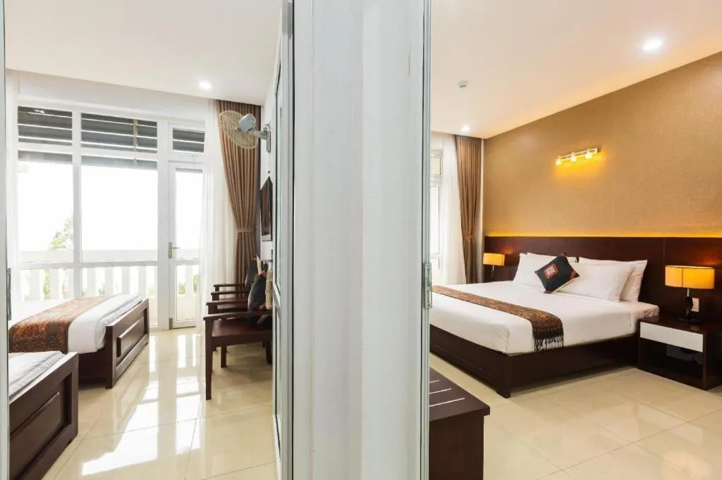 Bed in Navy Hotel Danang
