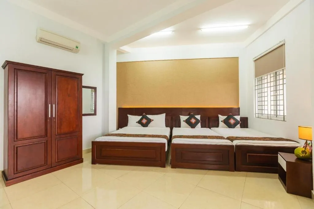 Bed in Navy Hotel Danang