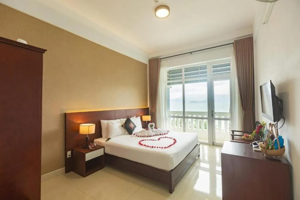 Bed in Navy Hotel Danang