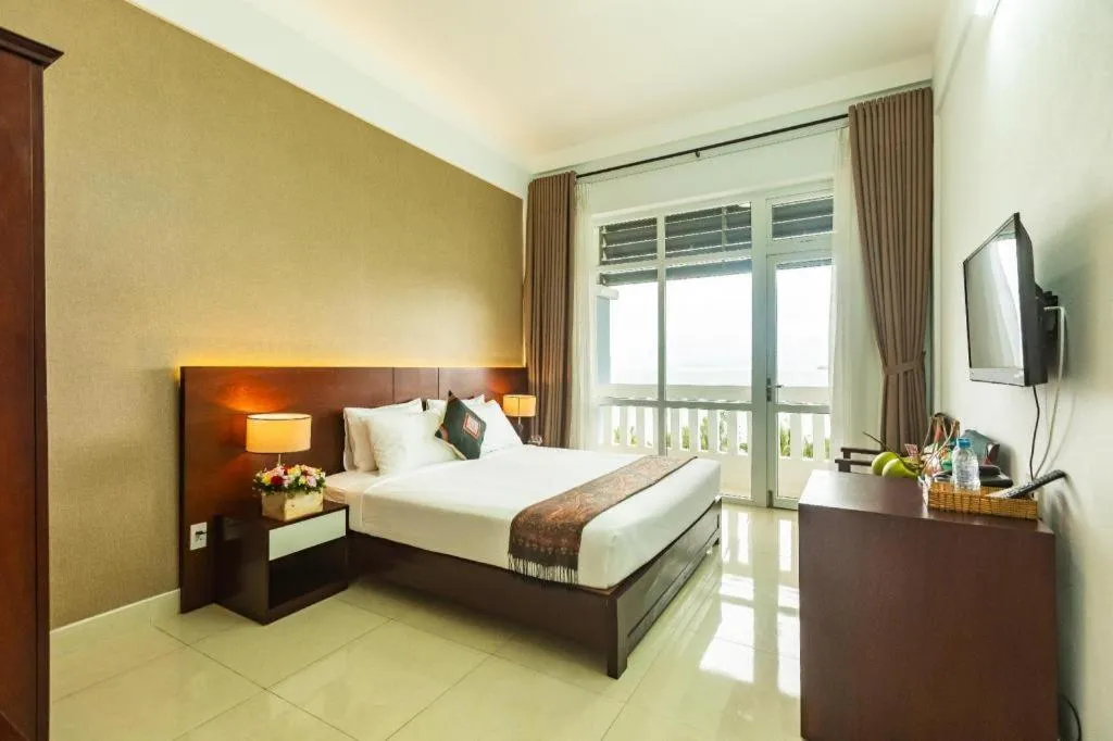 Bed in Navy Hotel Danang