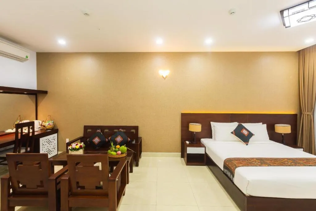 Bed in Navy Hotel Danang