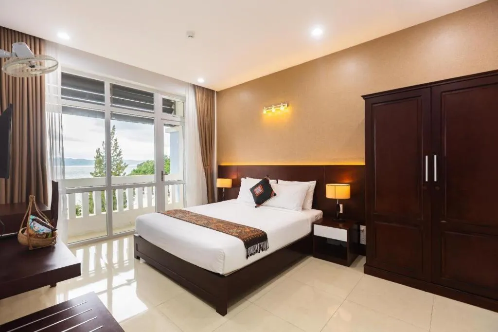 Bed in Navy Hotel Danang