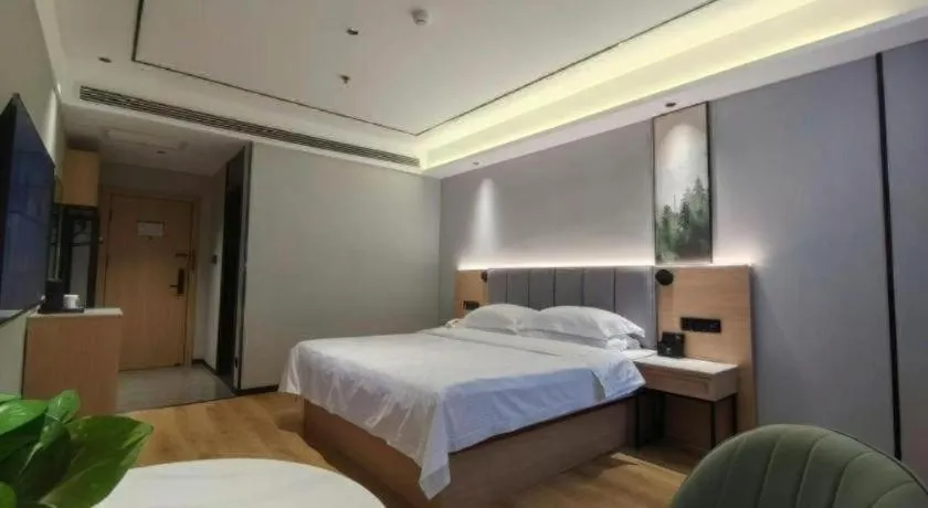 Bed in GreenTree Inn Puyang Fan County People Avenue Banqiao Road Hotel