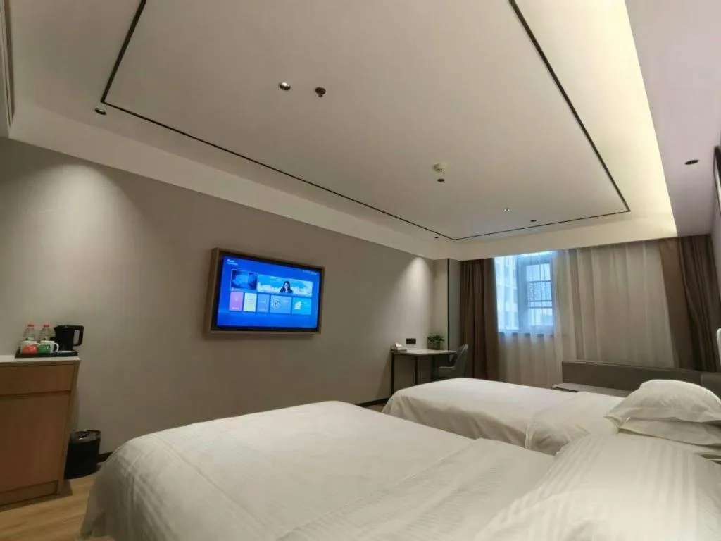 Bed in GreenTree Inn Puyang Fan County People Avenue Banqiao Road Hotel