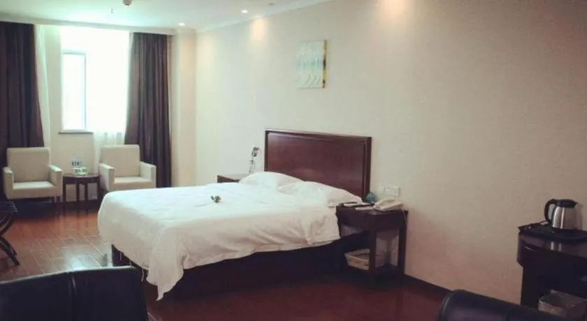 Bed in GreenTree Inn Puyang Fan County People Avenue Banqiao Road Hotel