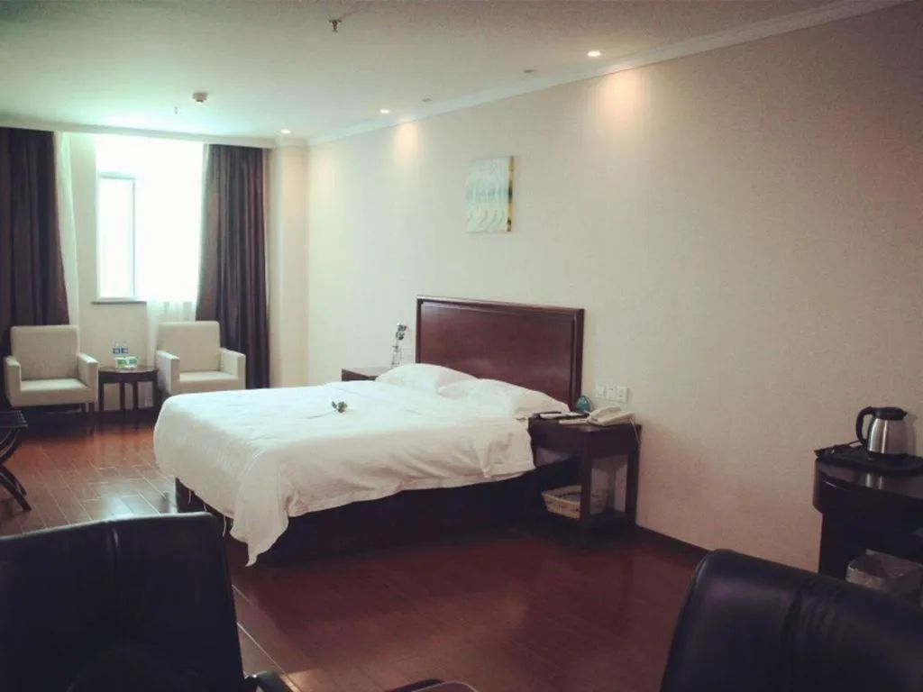 Bed in GreenTree Inn Puyang Fan County People Avenue Banqiao Road Hotel