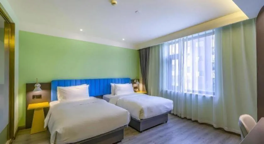 Bed in ibis Styles Beijing Capital Airport Hotel