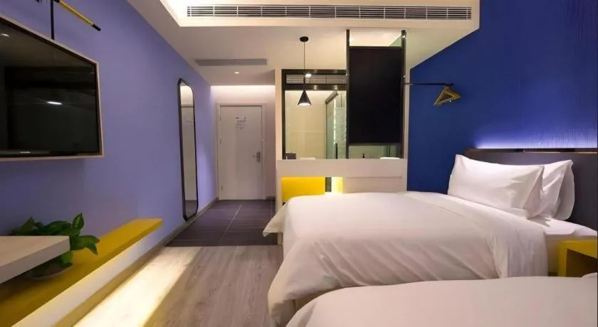 Bed in ibis Styles Beijing Capital Airport Hotel
